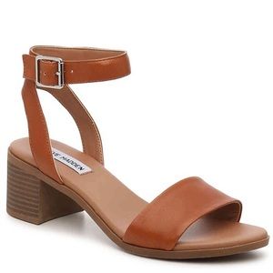 STEVE MADDEN KEMMY SANDAL BLOCK HEELS SIZE 6.5